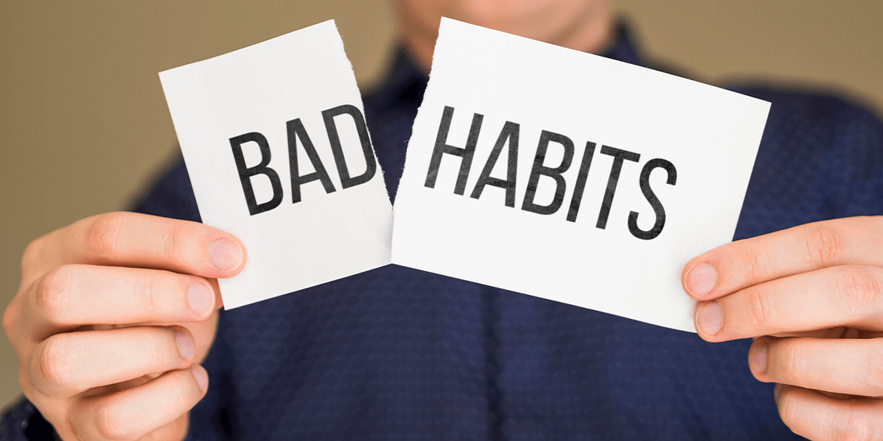 five bad work habits